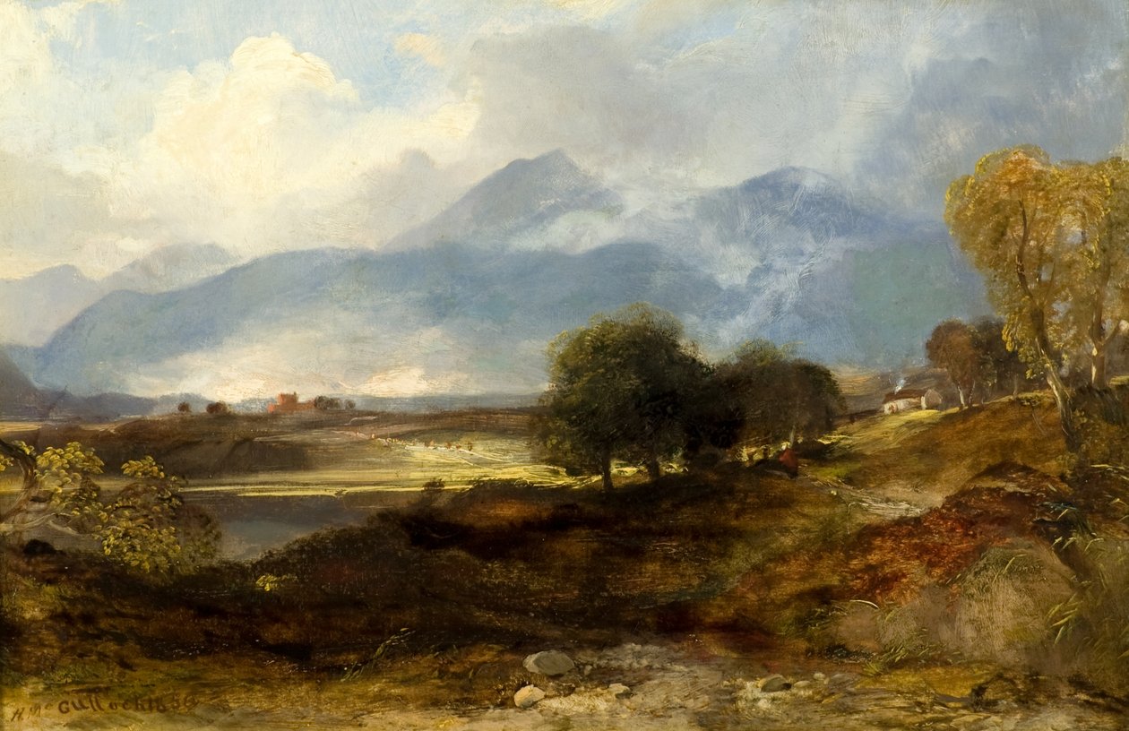 Landschap door Horatio McCulloch