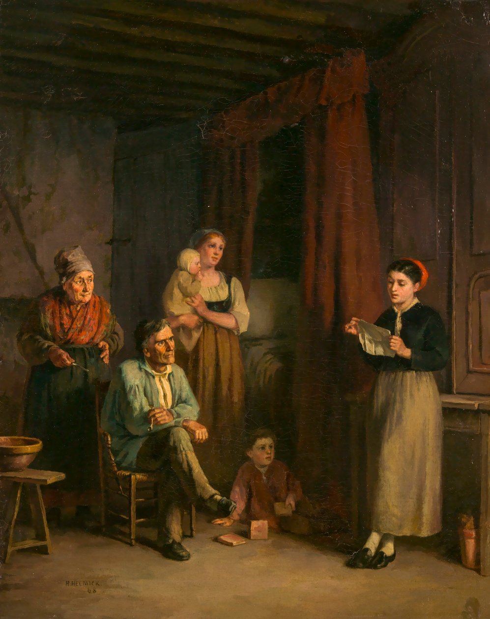 De Brief van de Emigrant door Howard Helmick