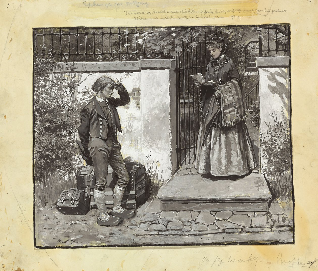 Introductiebrief door Howard Pyle