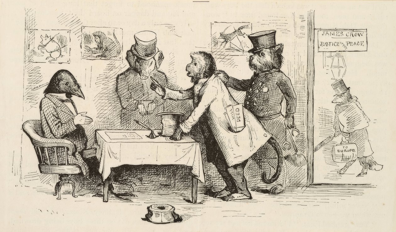 De vos, de aap en het varken door Howard Pyle