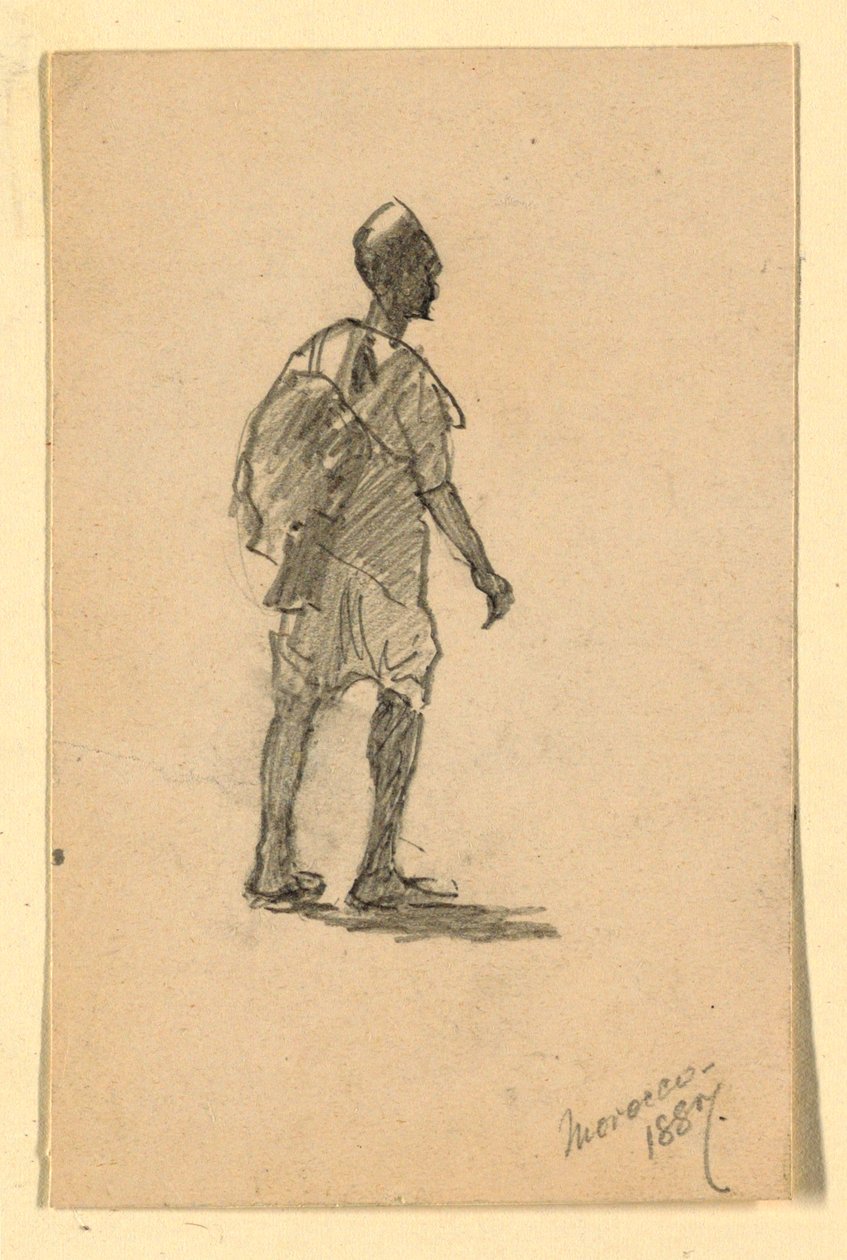 Een Wandelende Moor door Howard Russell Butler