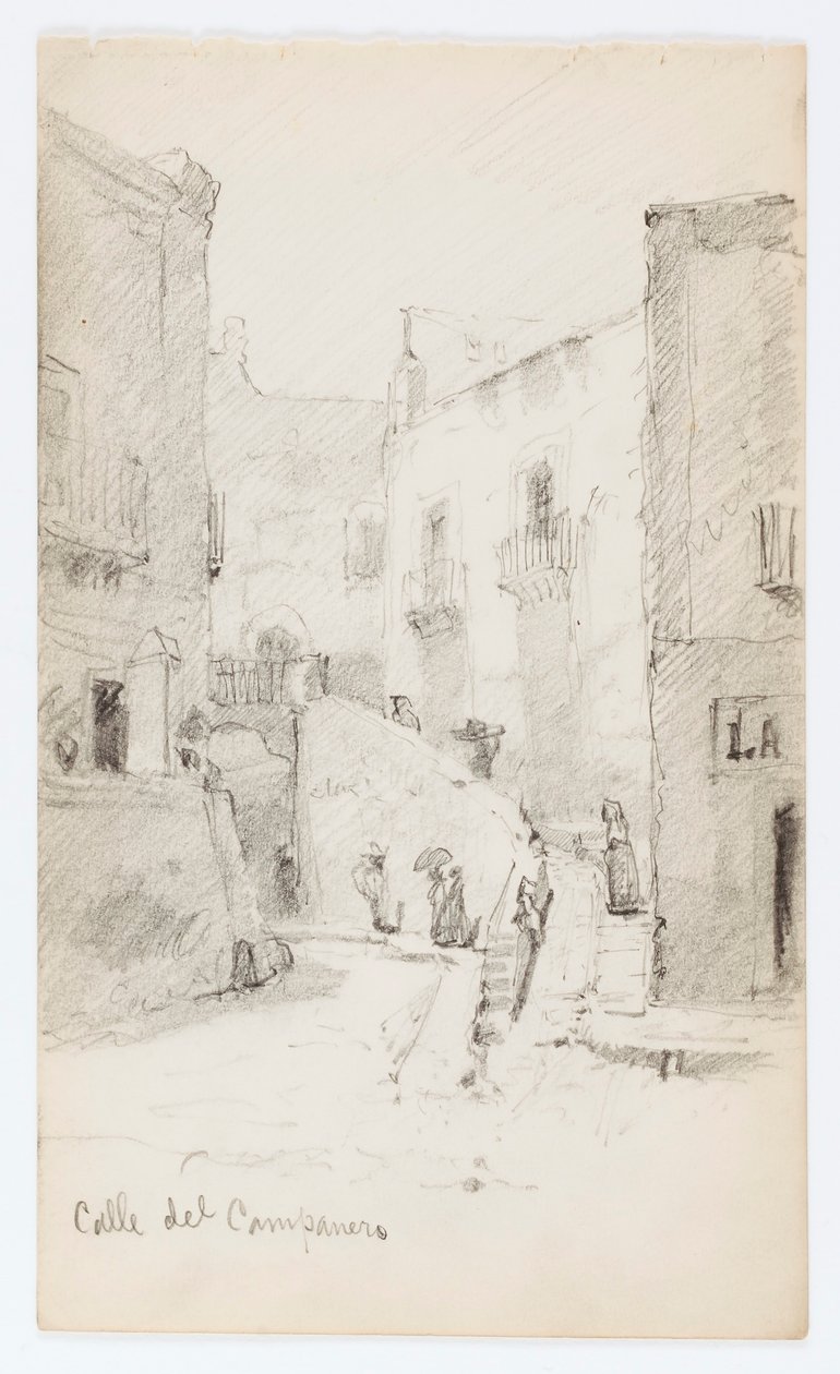Calle del Campanero door Howard Russell Butler