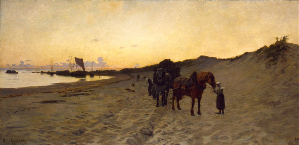 De zeewierverzamelaars door Howard Russell Butler