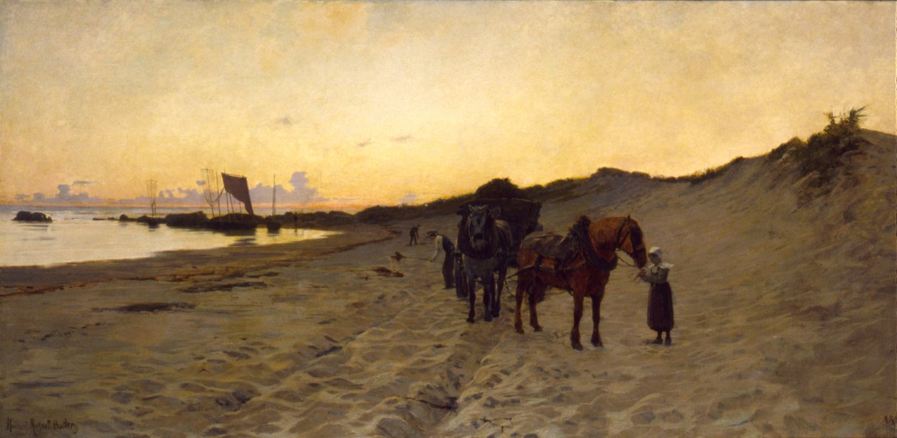 De Zeewier Verzamelaars door Howard Russell Butler