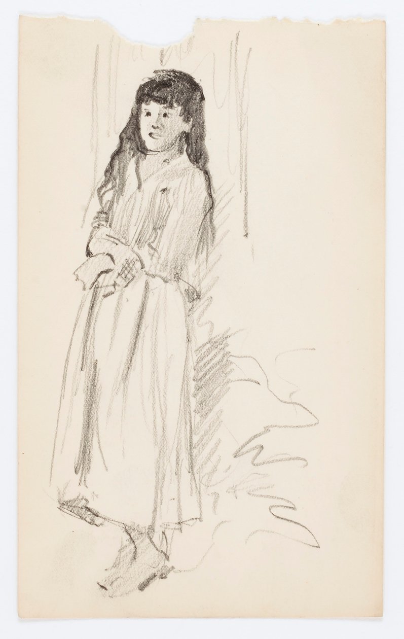 Zonder titel (vrouwenfiguur) door Howard Russell Butler