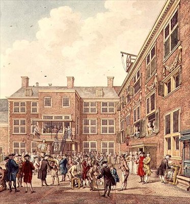 Oudezijdsheerenlogement, Amsterdam door Hubertus Petrus Schouten