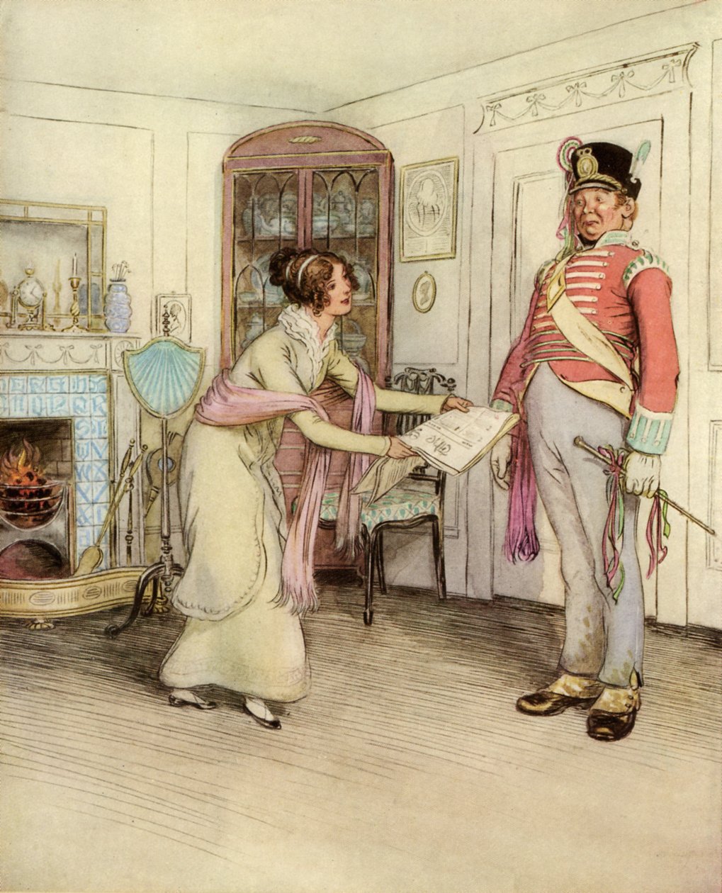J M Barrie Quality Street door Hugh Thomson