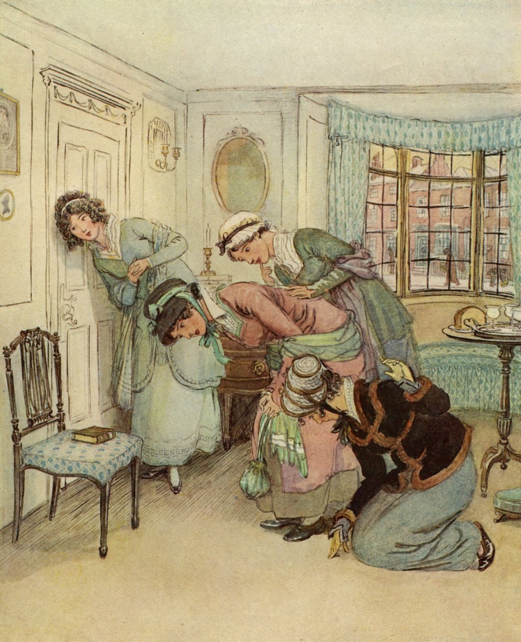J M Barrie Quality Street door Hugh Thomson