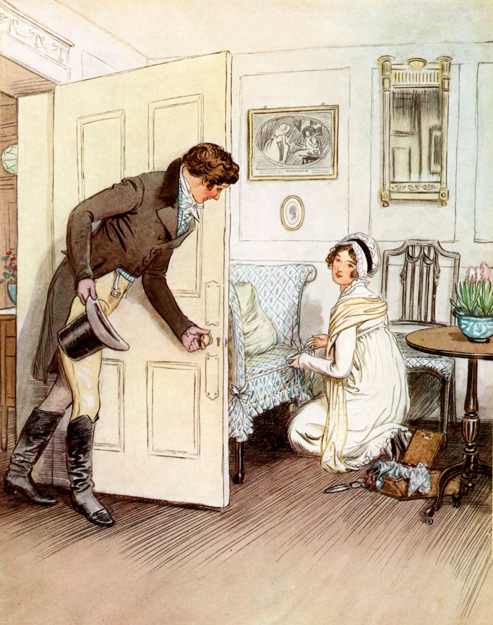 J M Barrie Quality Street door Hugh Thomson
