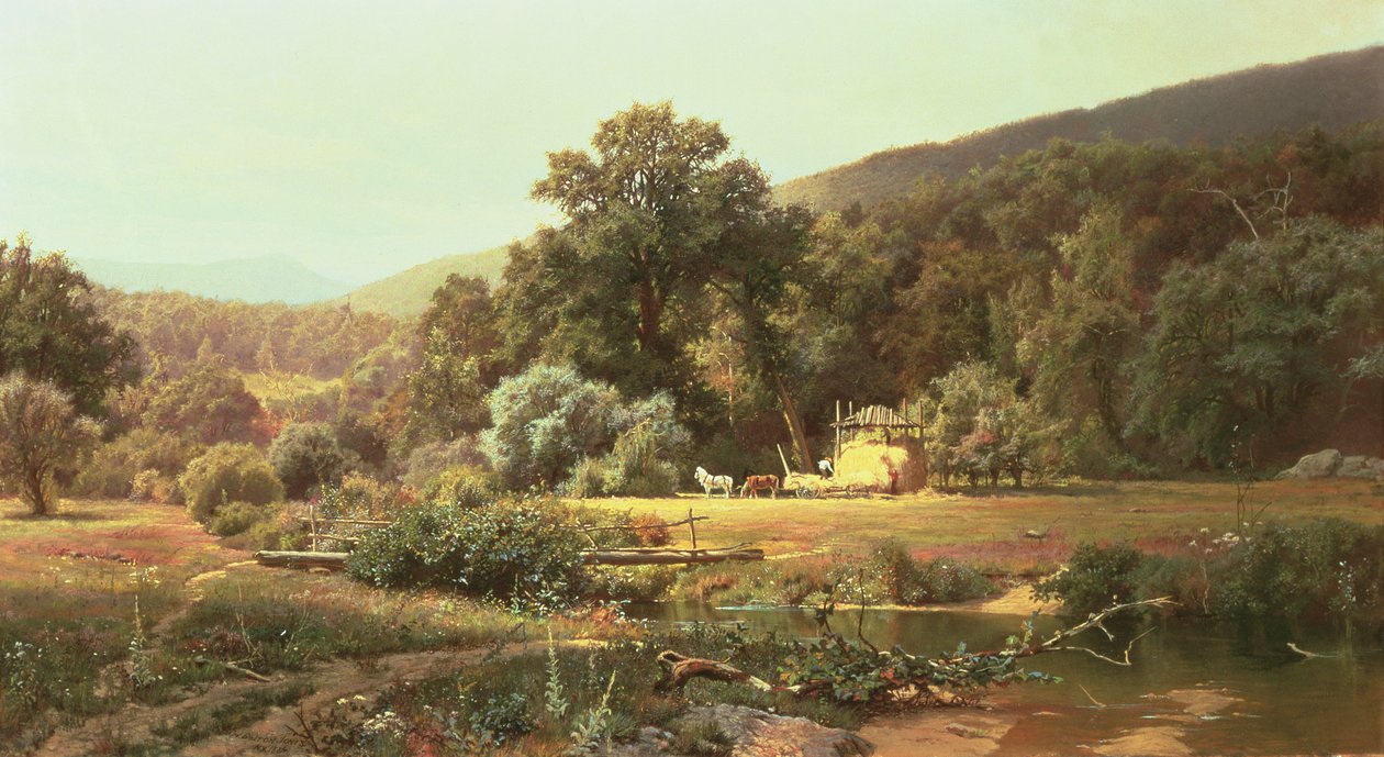 Zomer in de Blue Ridge door Hugh Bolton Jones