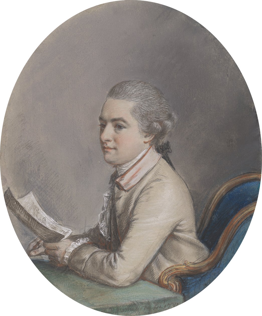 Henry Reveley door Hugh Douglas Hamilton