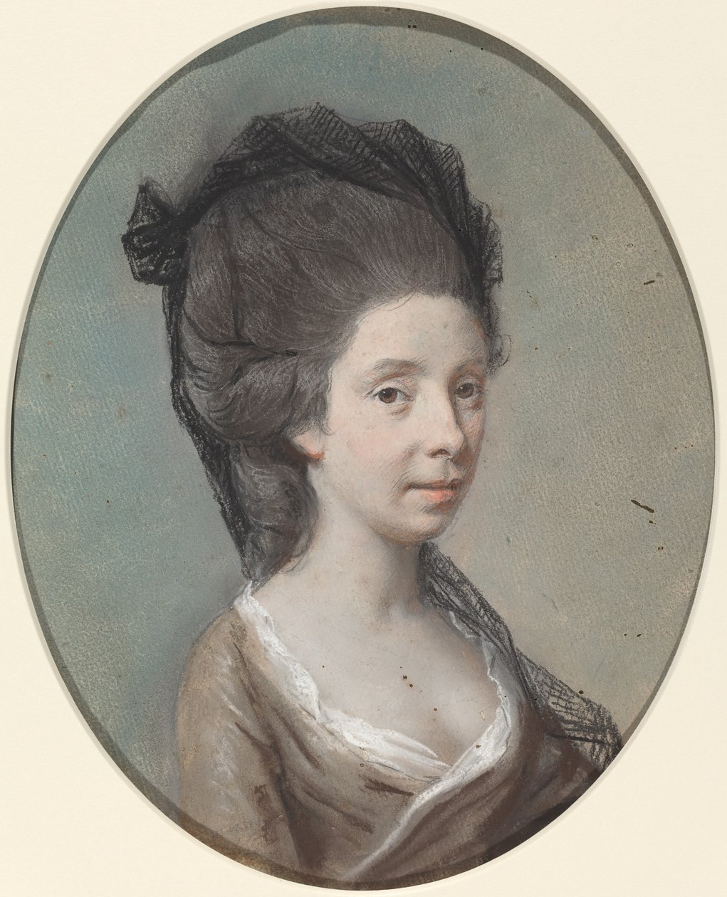 Lady Holland (Lady Mary Fitzpatrick) door Hugh Douglas Hamilton