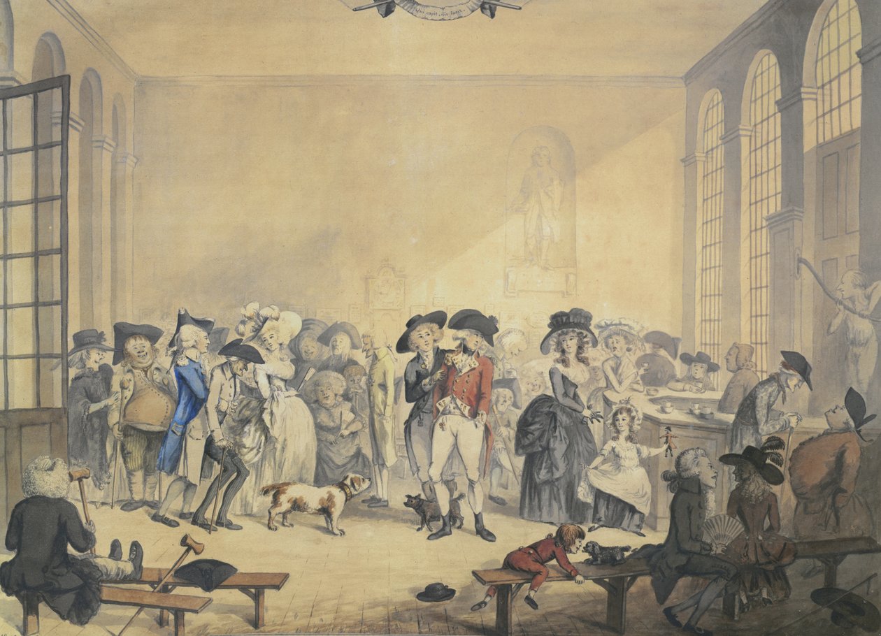 De Pump Room, Bath door Humphry Repton