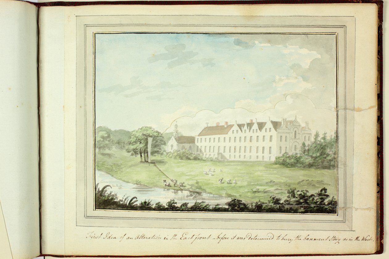 Rood Boek: Welbeck door Humphry Repton