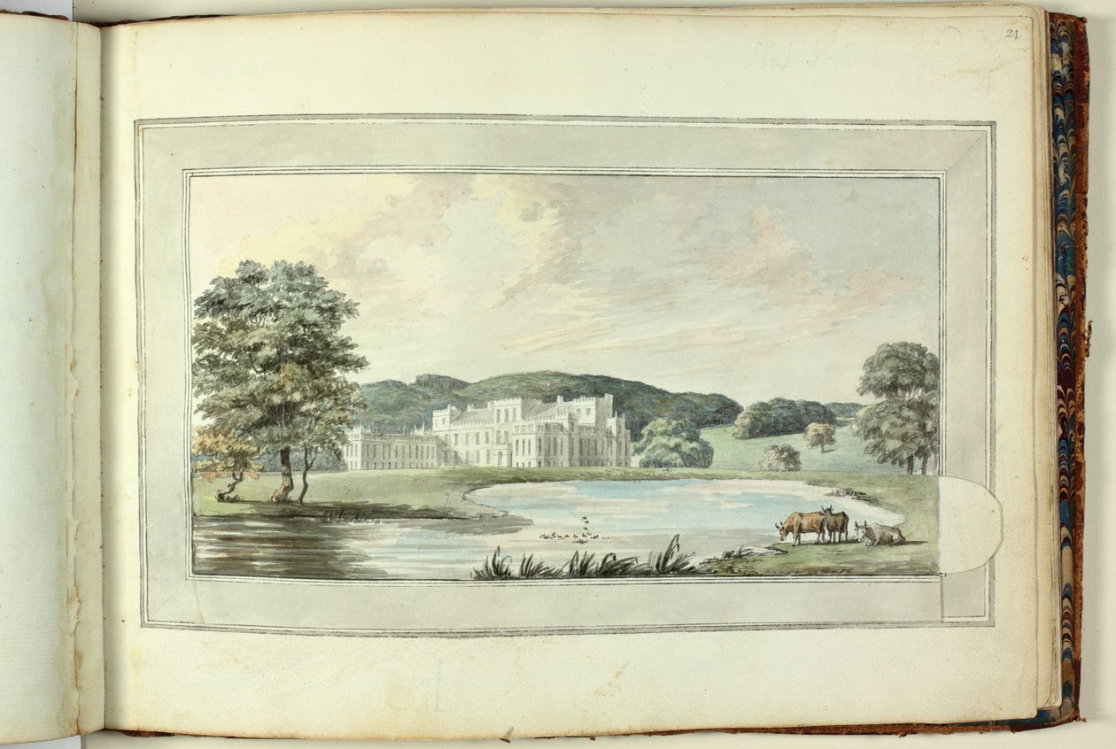 Rood Boek: Welbeck door Humphry Repton