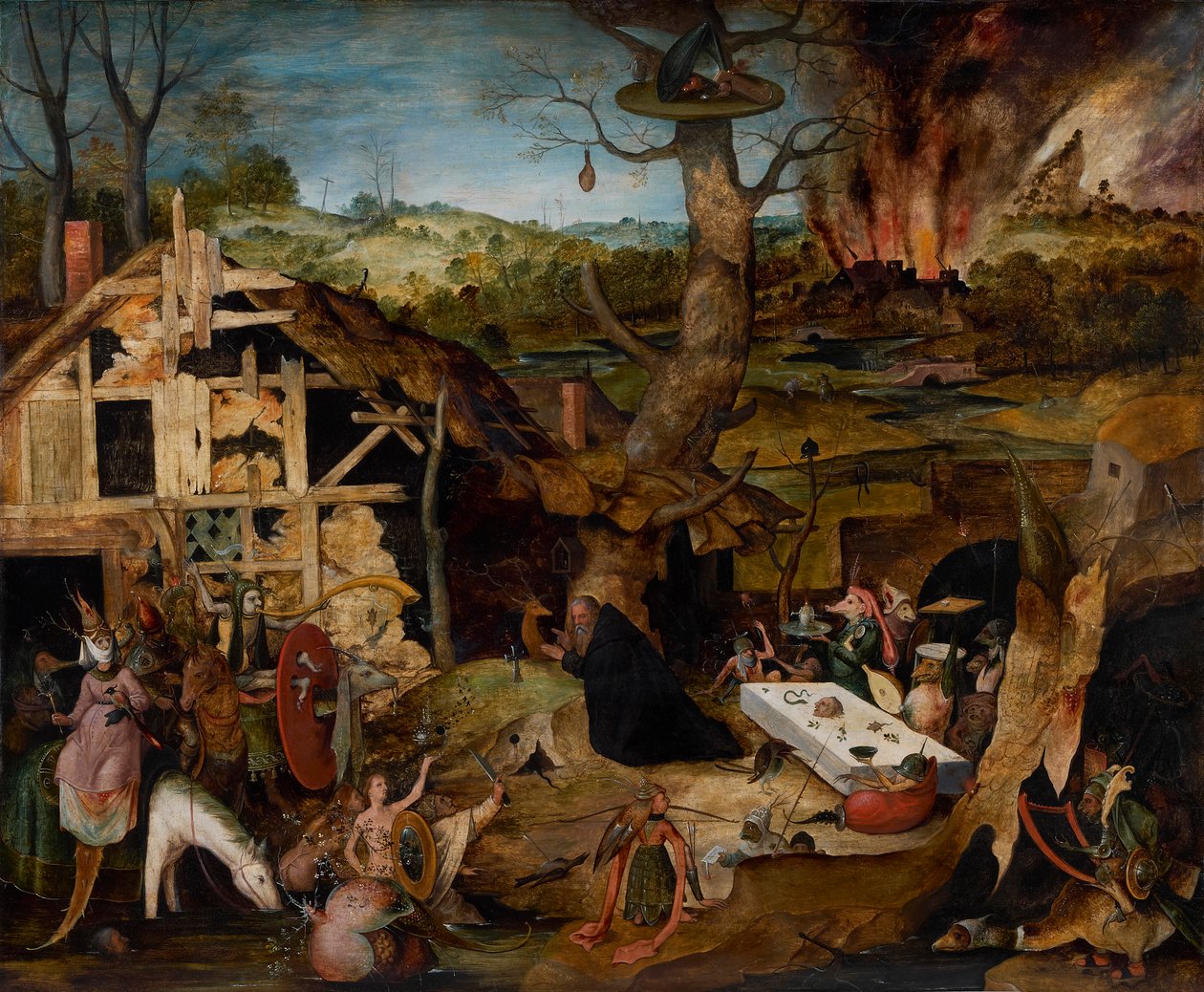 De Verzoeking van Sint Antonius, 1577 door Huys