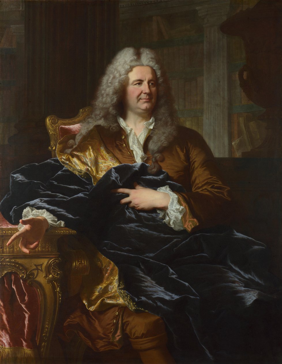 Portret van Antoine Pâris, 1724 door Hyacinthe Francois Rigaud