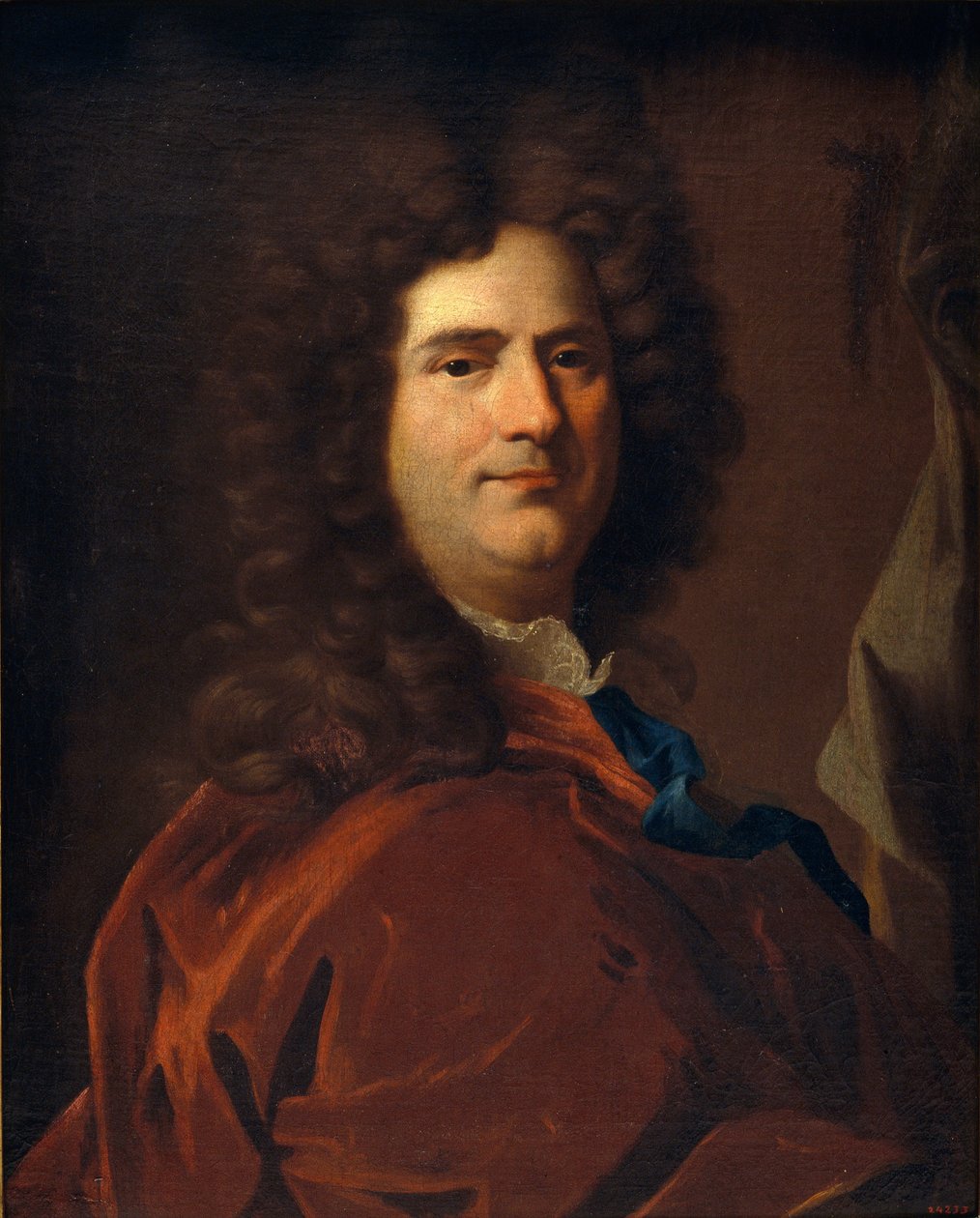 Zelfportret door Hyacinthe Francois Rigaud