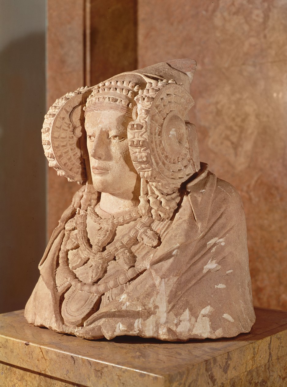 De Dame van Elche door Iberian School