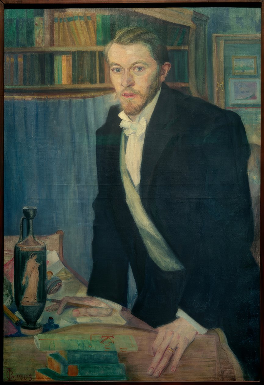 Karl Ernst Osthaus door Ida Gerhardi