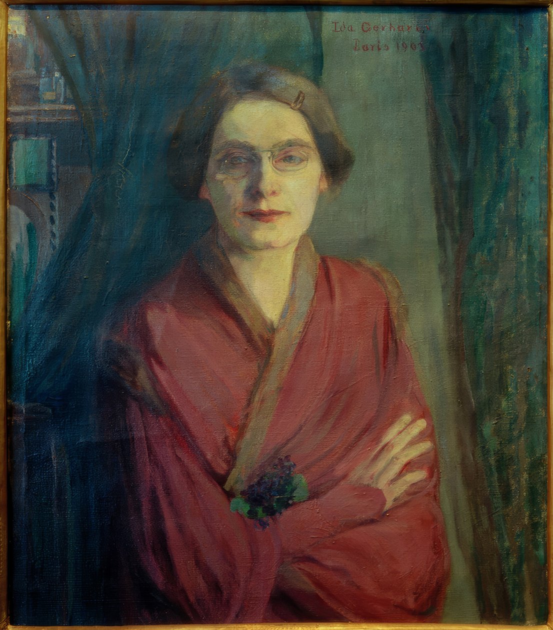 Zelfportret I door Ida Gerhardi