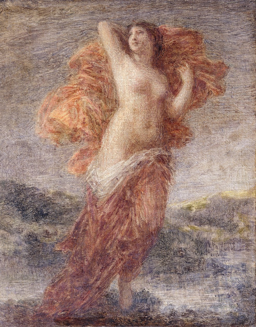 Aurora door Ignace Henri Jean Fantin Latour