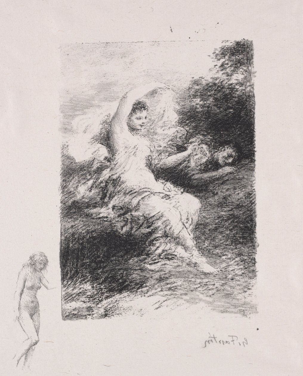 Lydé door Ignace Henri Jean Fantin Latour