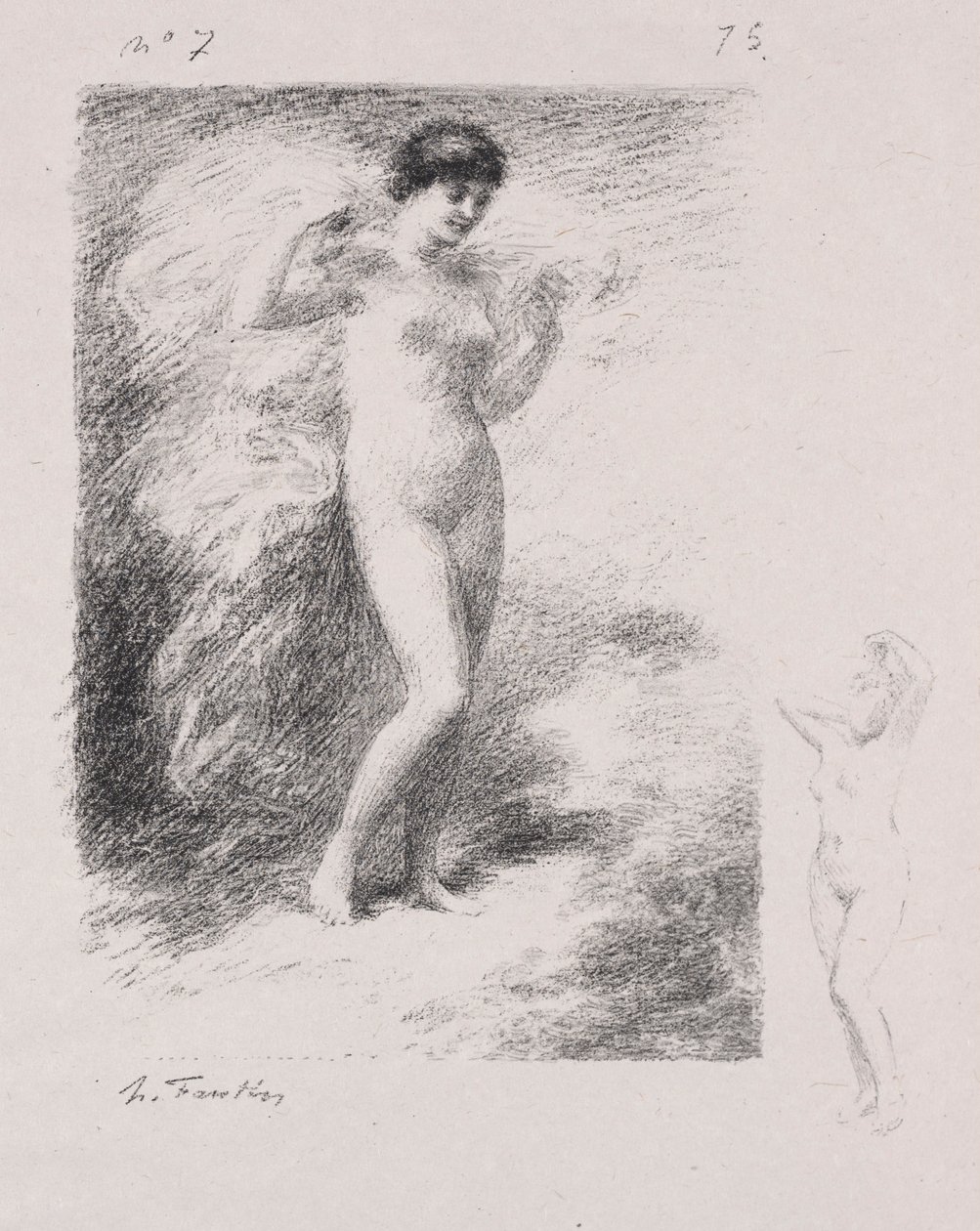 Néère door Ignace Henri Jean Fantin Latour
