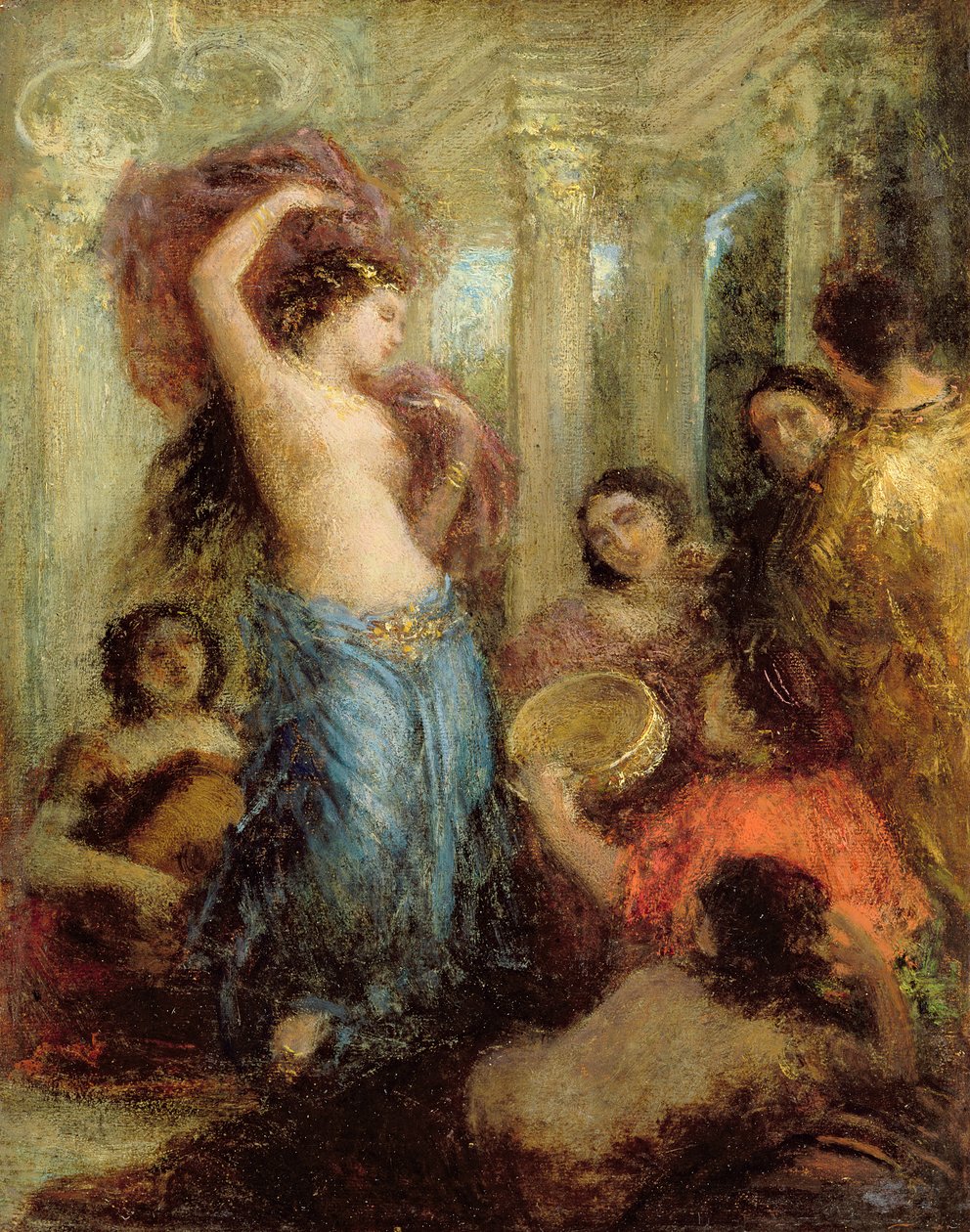 Orientale door Ignace Henri Jean Fantin Latour