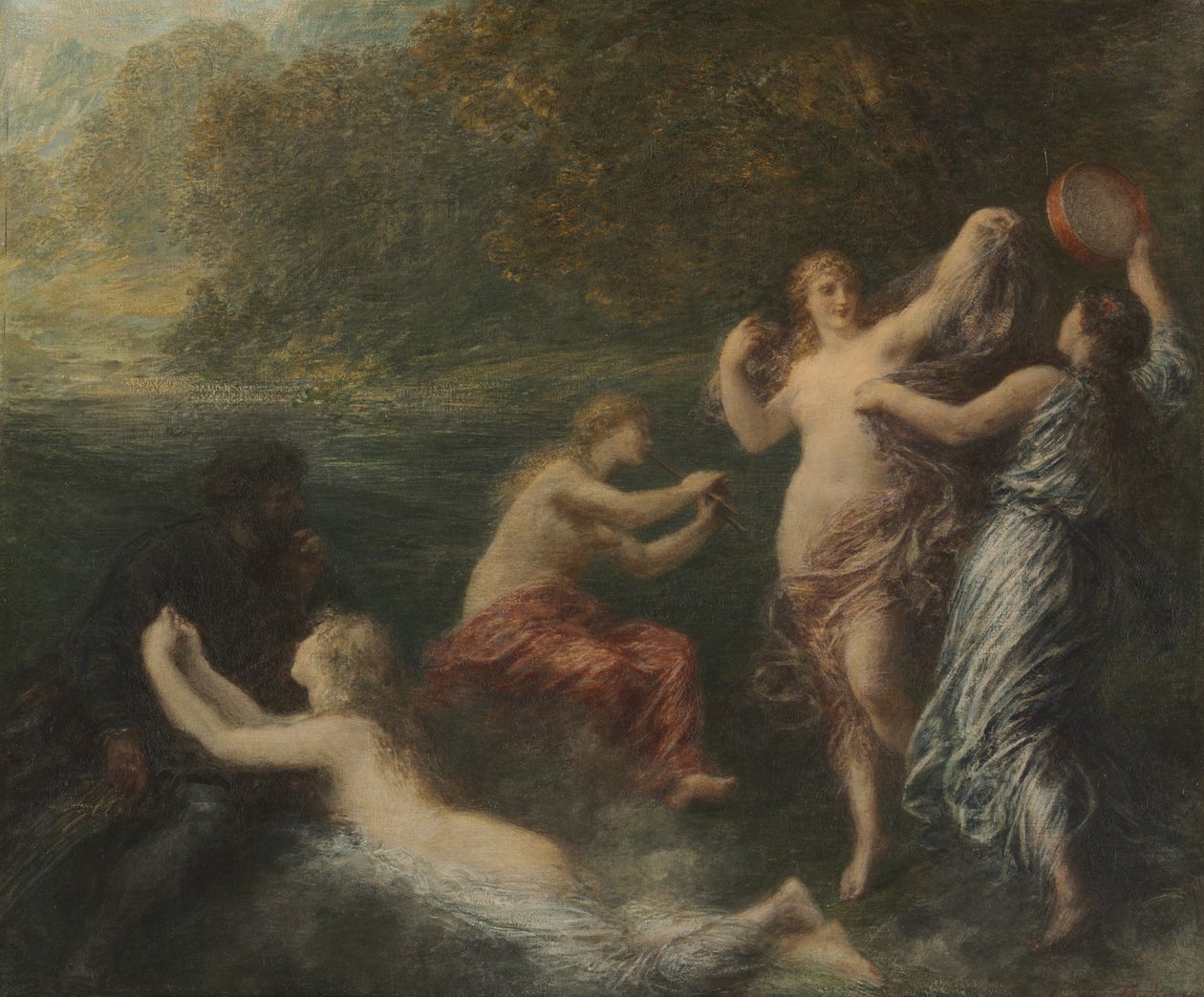 Tannhäuser door Ignace Henri Jean Fantin Latour