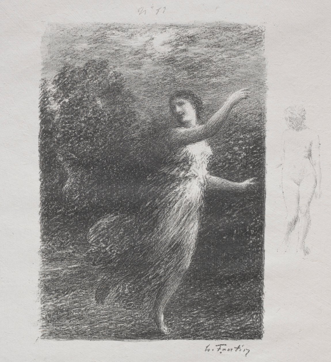 XXIV door Ignace Henri Jean Fantin Latour