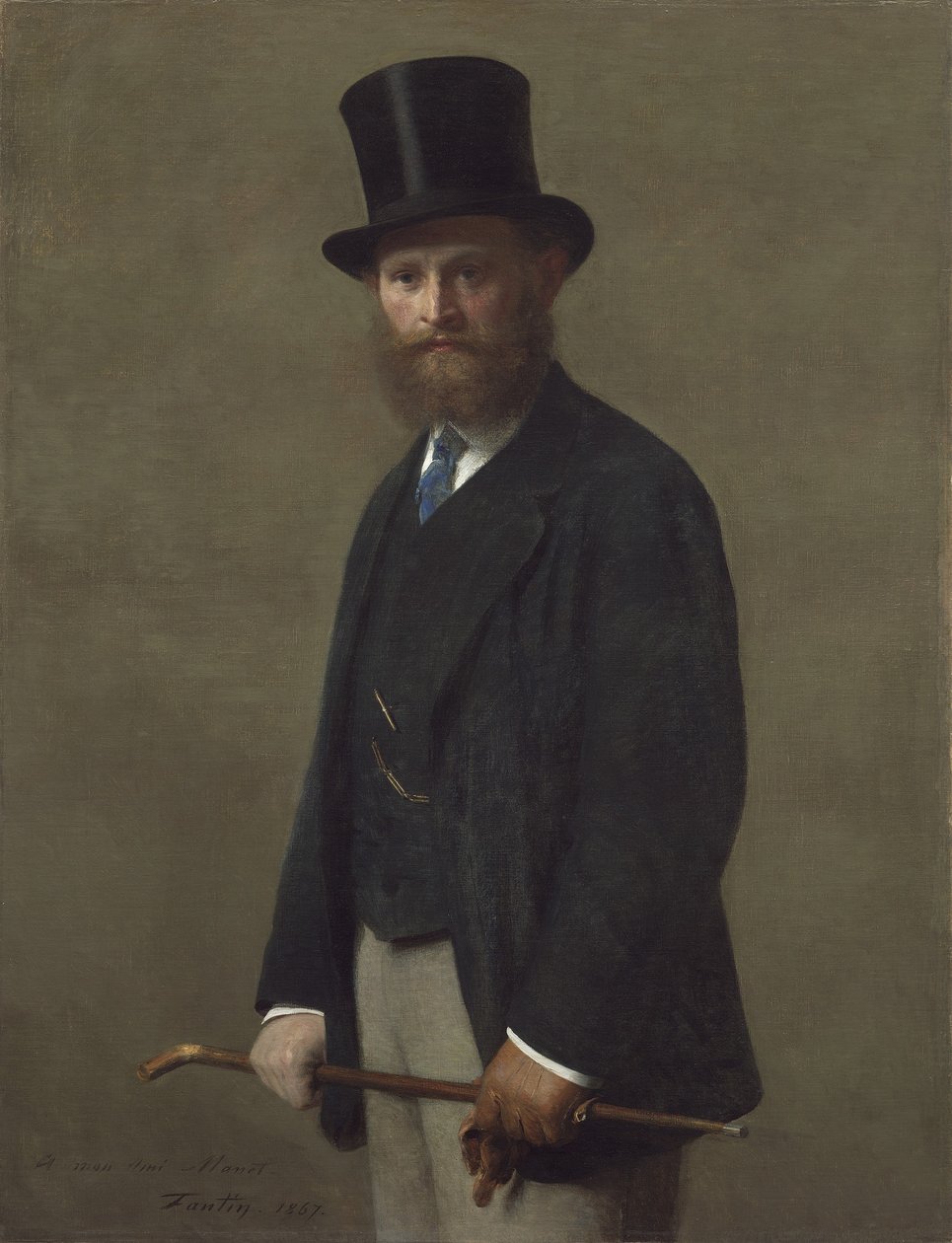 Édouard Manet door Ignace Henri Jean Fantin Latour