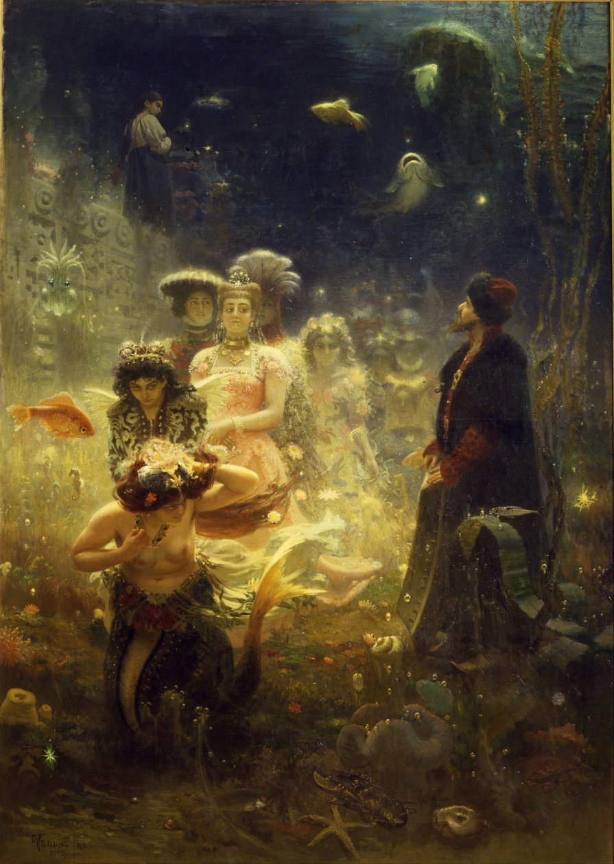 Sadko door Ilya Efimovich Repin