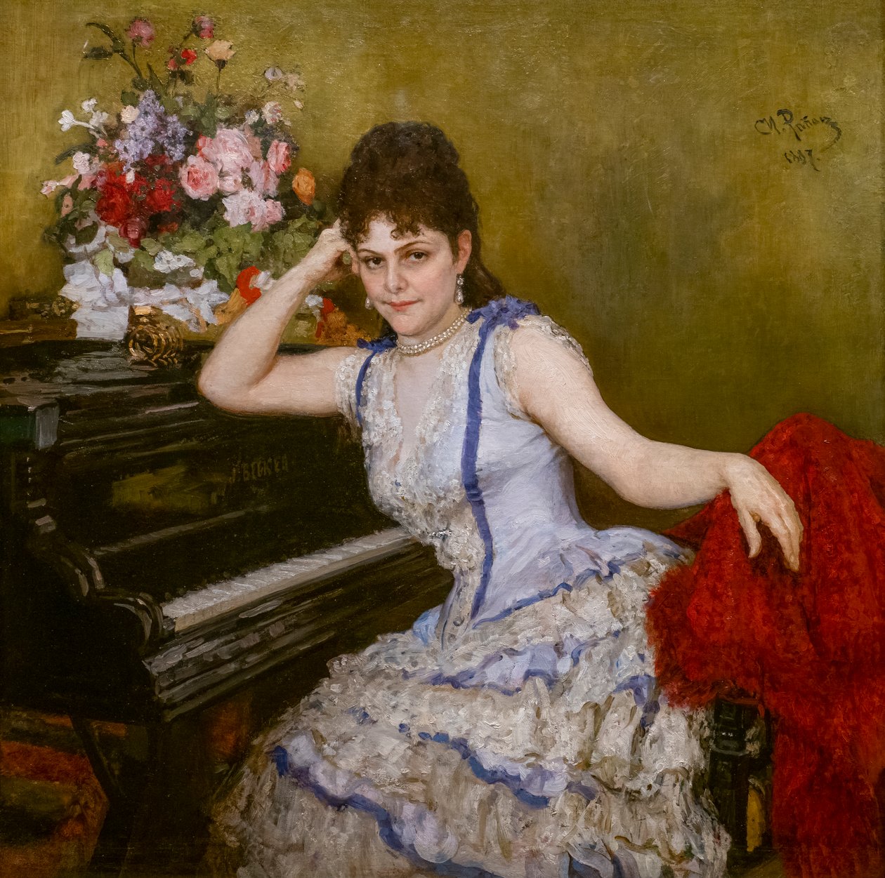 Sophie Menter door Ilya Efimovich Repin