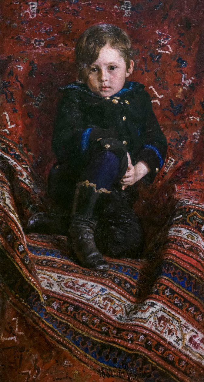 Yuri Répine Kind door Ilya Efimovich Repin