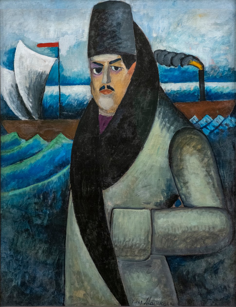 Zelfportret door Ilya Ivanovich Mashkov
