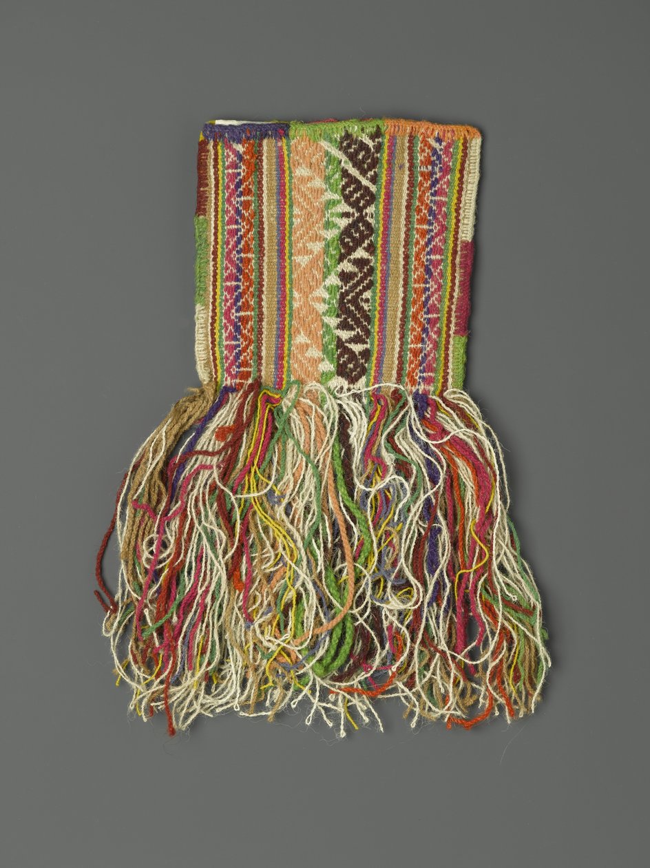 Coca tas, uit Peru (wol) door Incan