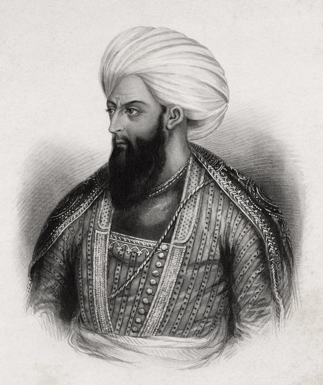 Dost Mohammed Khan Mohammedzai door Indian School