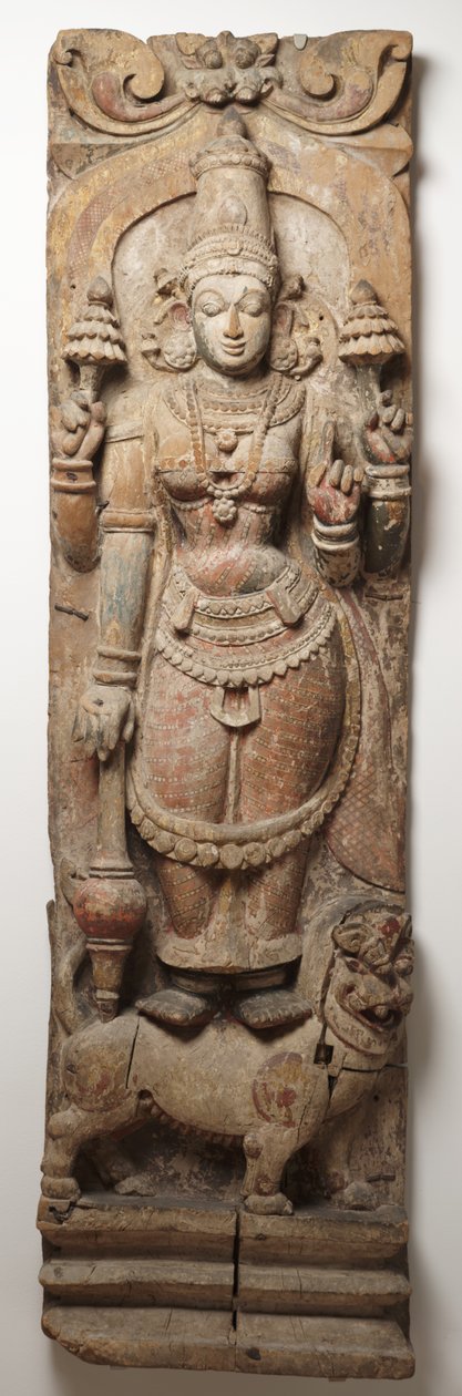 Durga door Indian School