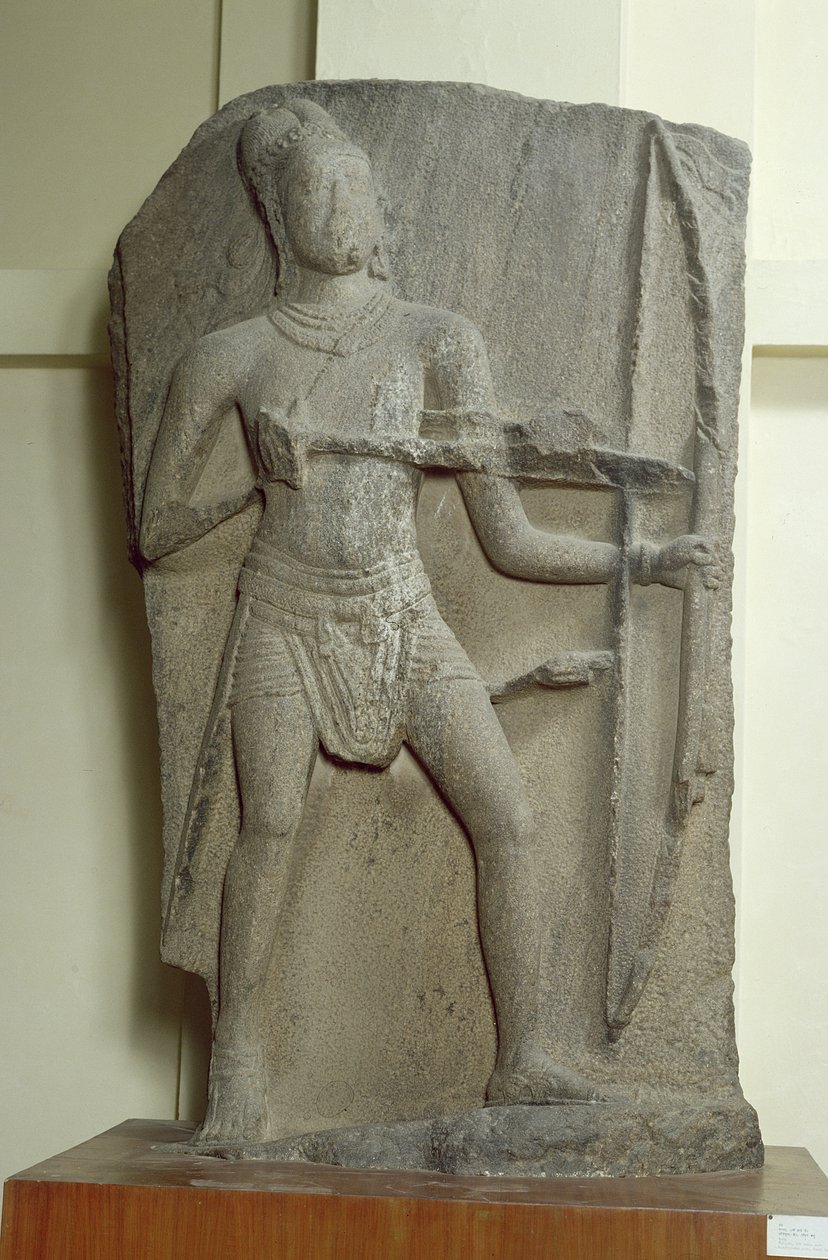Rama, Kanchipuram, Tamil Nadu, Pallava-dynastie door Indian School