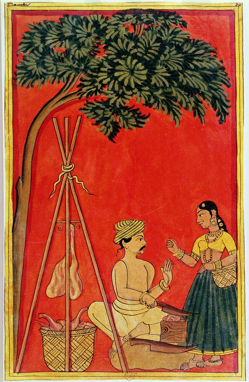 De slager door Indian School