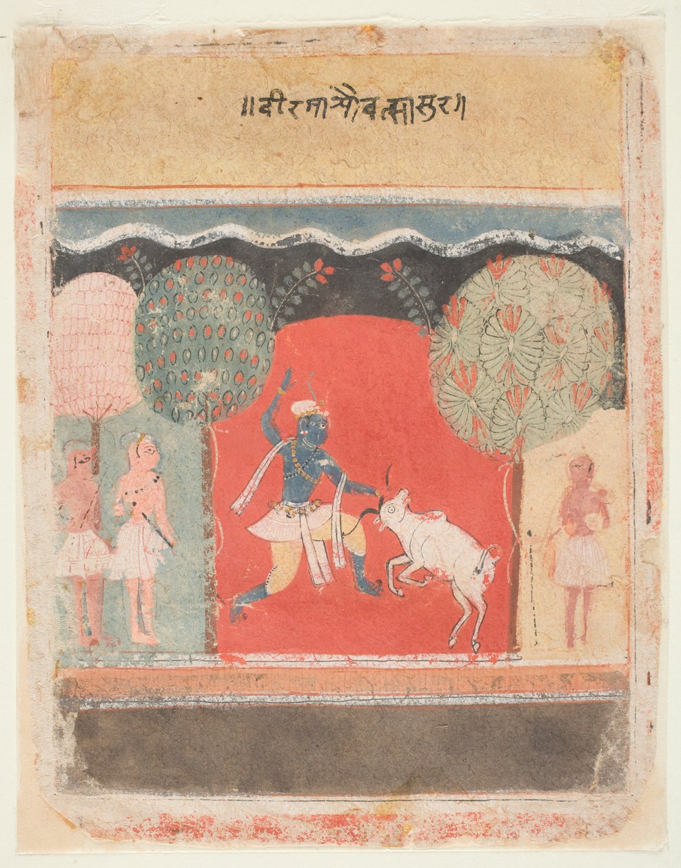 De Doding van Vatsasura door Indian School