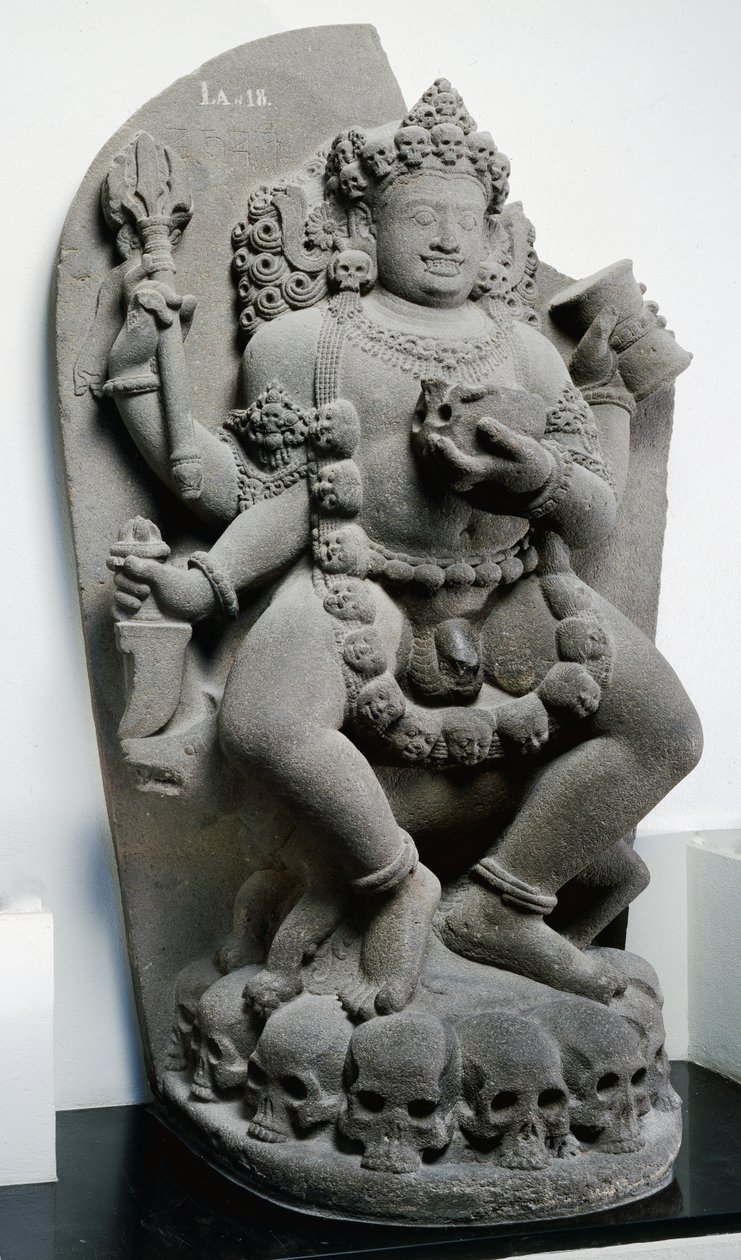 Bhairava, c.1300 door Indonesian School
