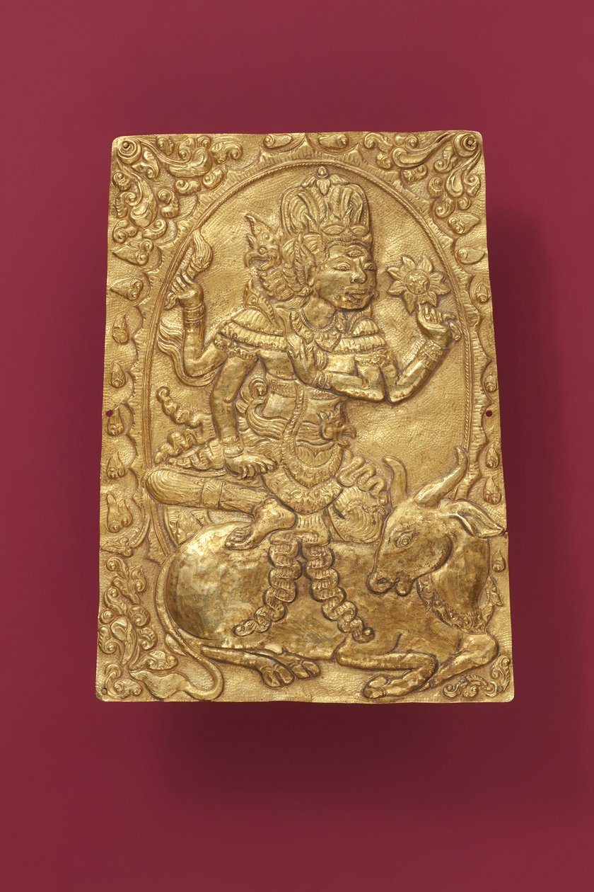Plaquette (goud) door Indonesian School