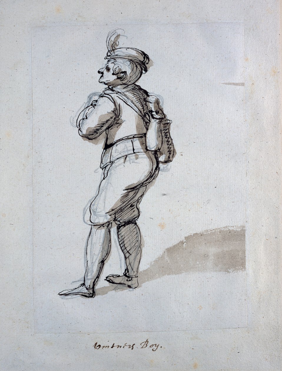 Een wijnjongen door Inigo Jones