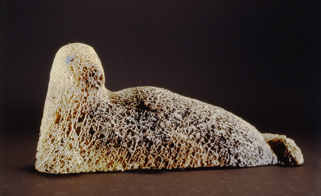 Zeehond, uit Cape Dorset (walvisbot) door Inuit School