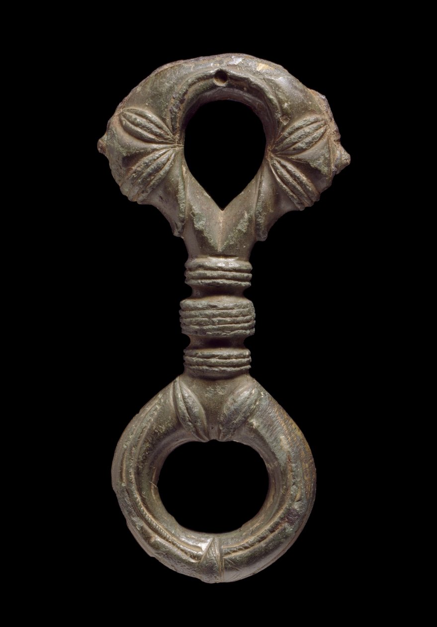 Spiegelhandvat (koperlegering) door Iron Age