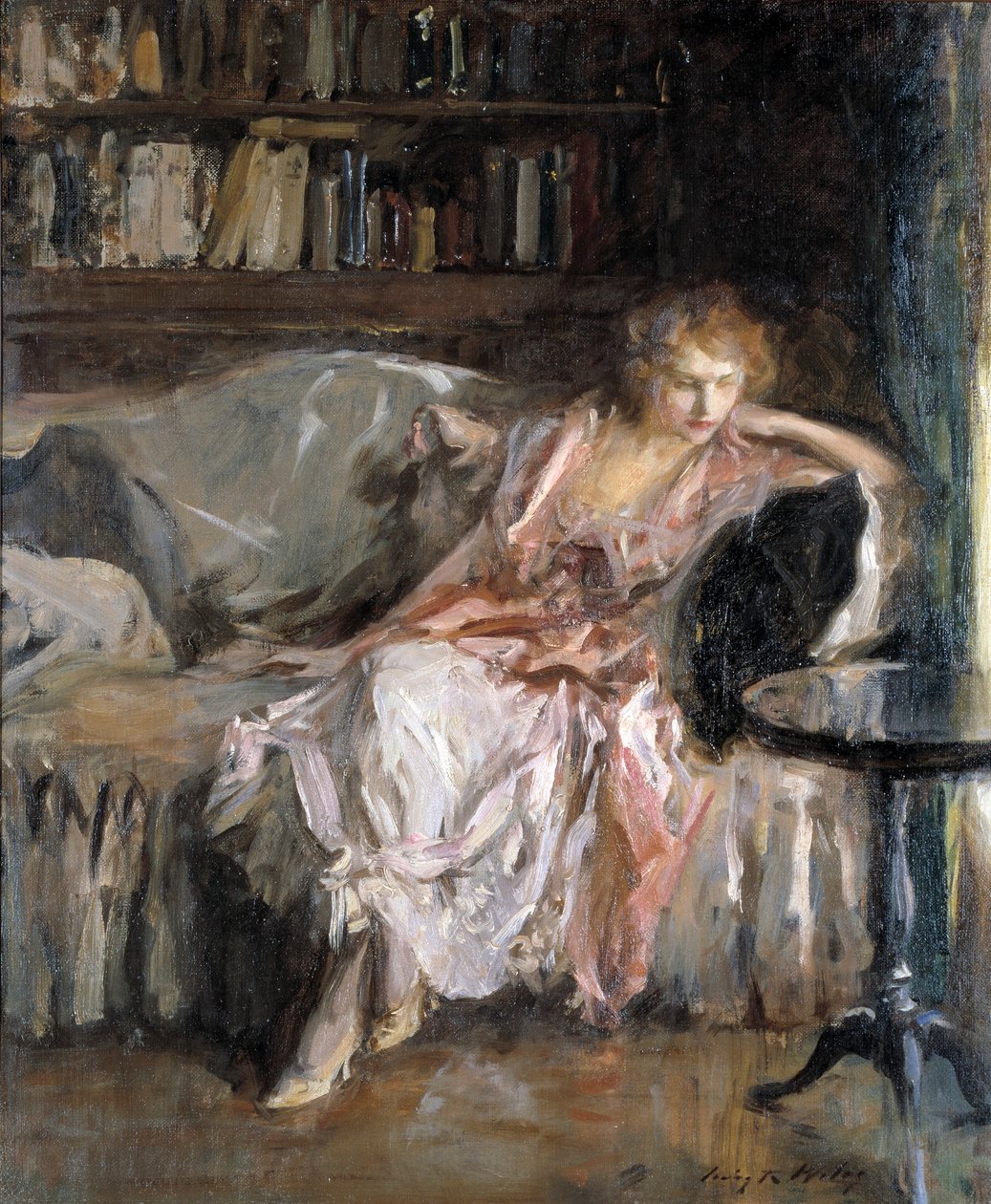 Haar vrije uur door Irving R. Wiles