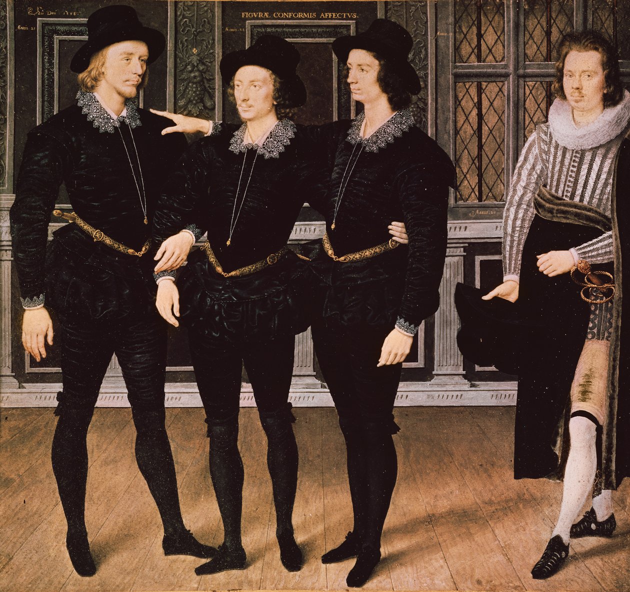De Browne Brothers, 1598 door Isaac Oliver