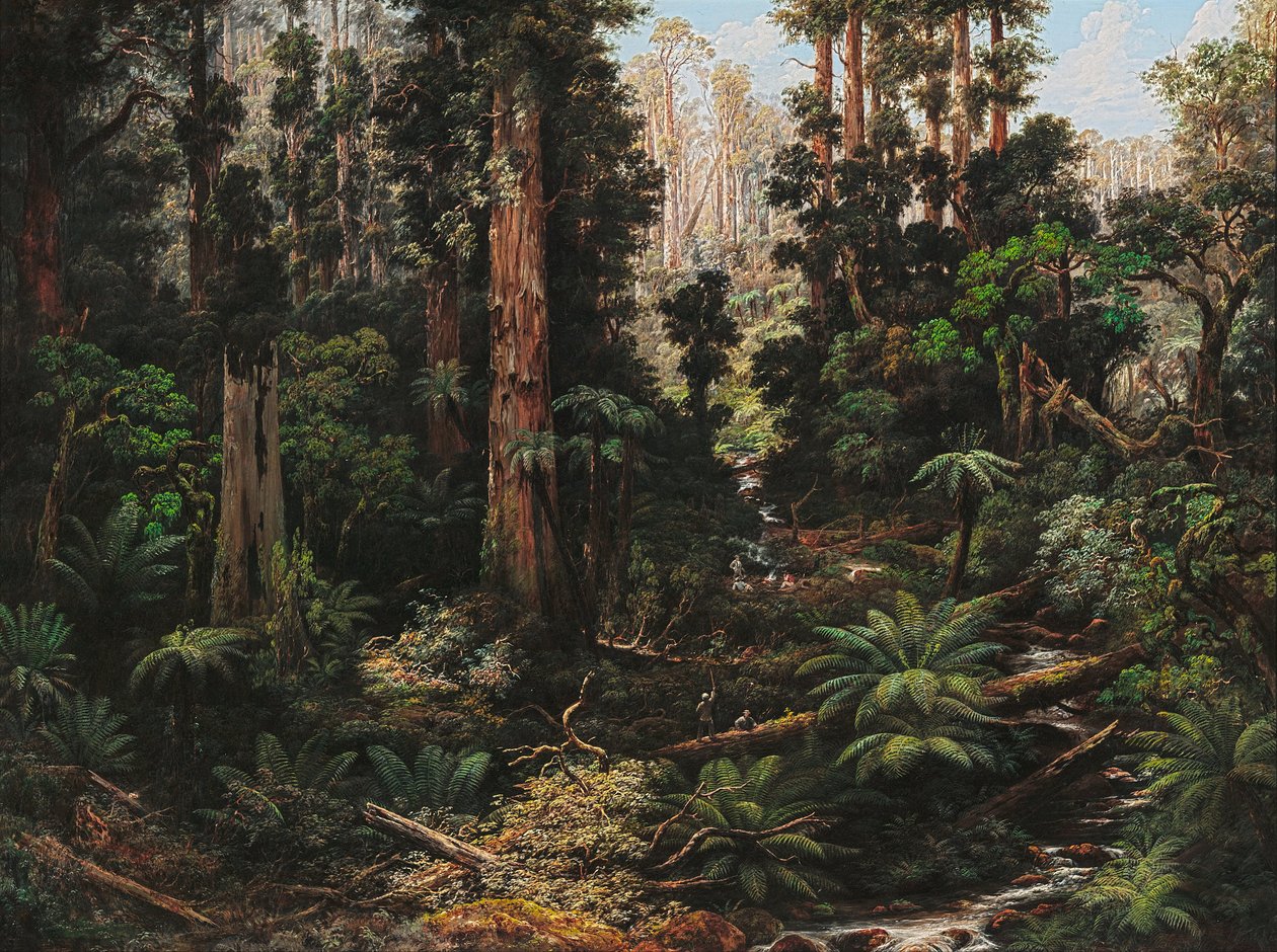 In de Sassafras Vallei, Victoria door Isaac Whitehead